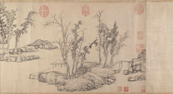 Summer Retreat in the Eastern Grove, datable to before 1515. Creator: Wen Zhengming.