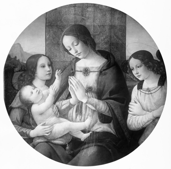 Madonna and Child with Angels. Creator: Unknown.