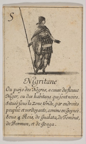 Nigritane, 1644. Creator: Stefano della Bella.