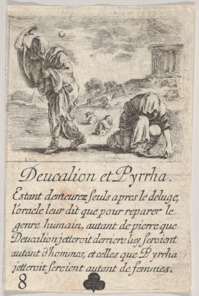 Deucalion and Pyrrha, from 'Game of Mythology'