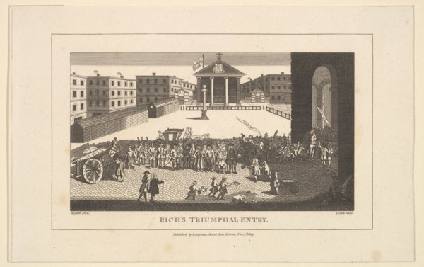 Rich's Glory, or His Triumphant Entry into Covent Garden, December 1732, November 1, 1809. Creator: Thomas Cook.