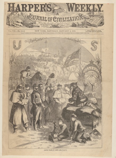 Santa Claus in Camp