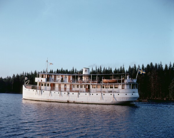 Vaxholmsbat in Stockholm archipelago, Sweden, 1960s. Creator: Unknown.