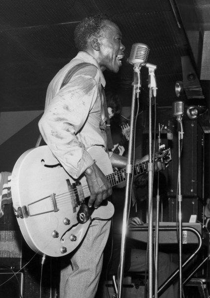 John Lee Hooker, The Flamingo Club, Soho, London, 1961. Creator: Brian Foskett.