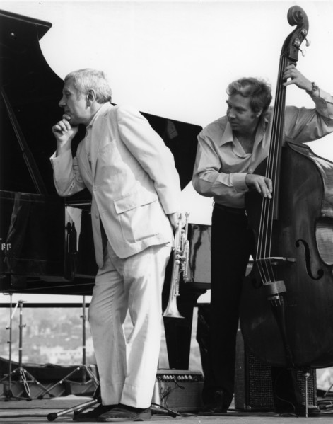 Ruby Braff and Len Skeat, Capital Radio Jazz Festival, London, 1979. Creator: Brian Foskett.