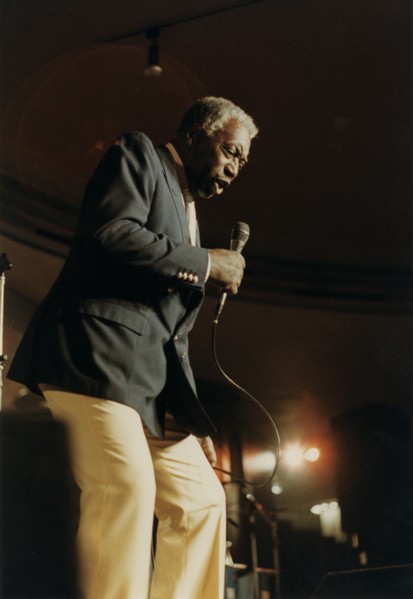 Joe Williams, North Sea Jazz Festival, The Hague, Netherlands, 1989. Creator: Brian Foskett.