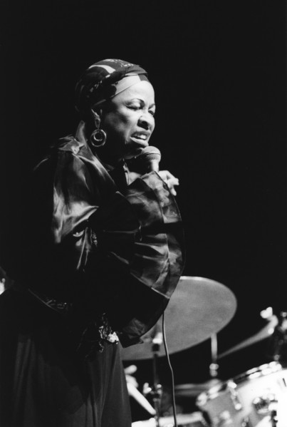 Betty Carter, Maastricht Jazz Mecca, Holland, 1992. Creator: Brian Foskett.