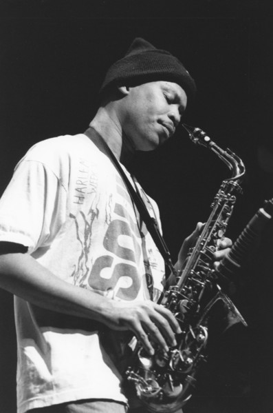 Steve Coleman, 1995. Creator: Brian Foskett.