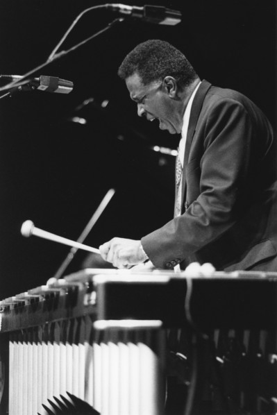 Bobby Hutcherson, on stage, c1995. Creator: Brian Foskett.