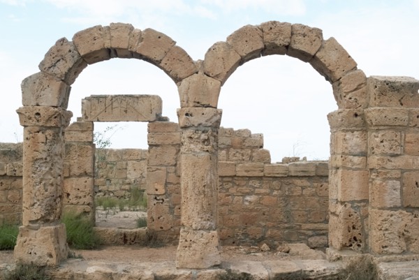 Libya, Apollonia, Governor's Palace, 2007. Creator: Ethel Davies.