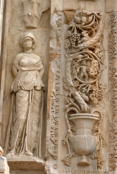 Libya, Leptis Magna, Arch of Septimius Severus, 2007. Creator: Ethel Davies.