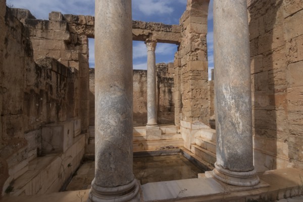 Libya, Leptis Magna, Hadrianic Baths, 2007. Creator: Ethel Davies.