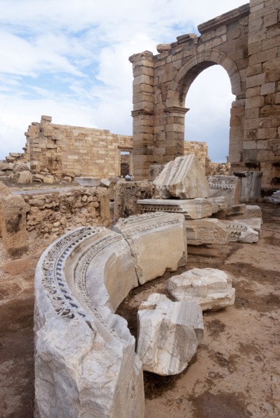 Libya, Leptis Magna, Nymphaeum, 2007. Creator: Ethel Davies.