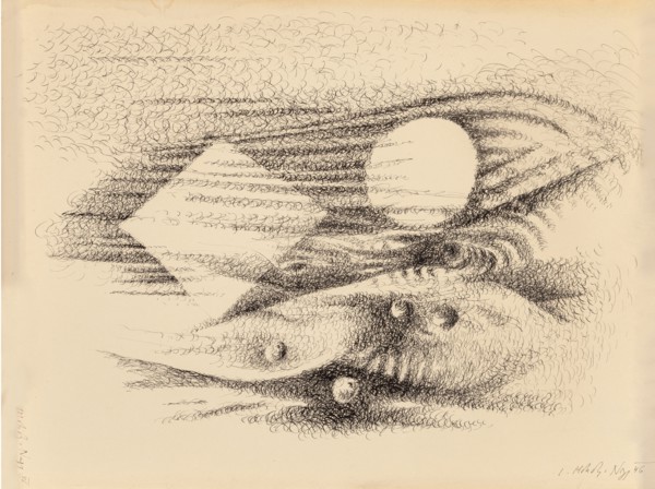Rhythmical Wave, 1946. Creator: Moholy-Nagy, Laszlo