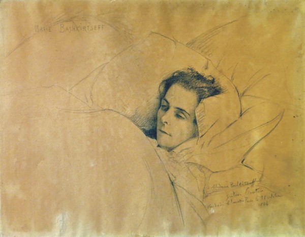 The death of Maria Konstantinovna Bashkirtseva