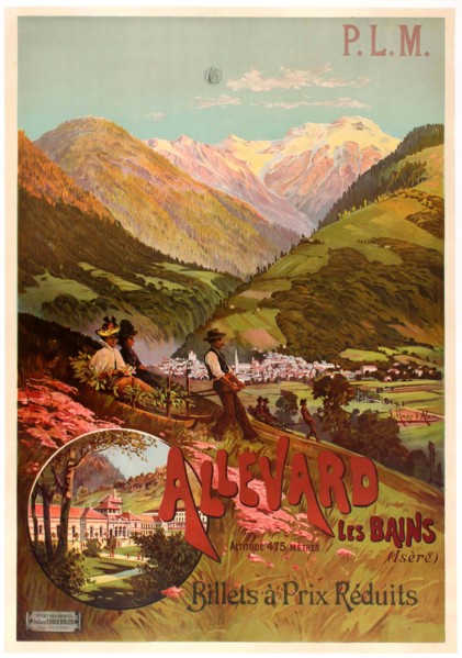 Allevard les Bains, 1900s. Creator: D'Alesi, Hugo