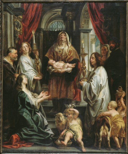 The Presentation in the Temple. Creator: Jordaens, Jacob