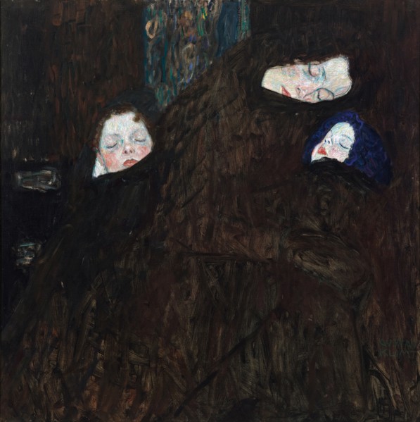 Mother with two children