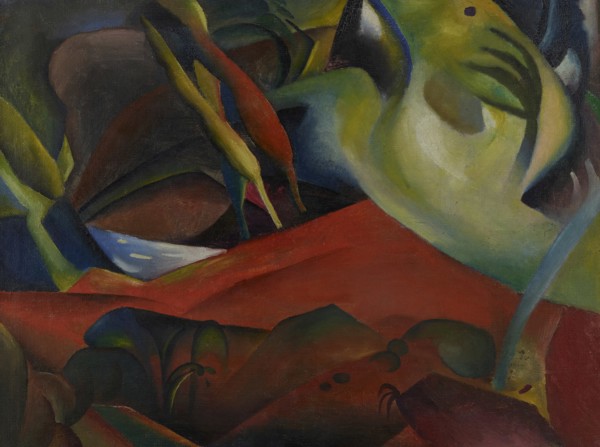 The storm, 1911. Creator: Macke, August
