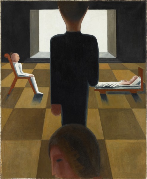 Rest room, 1925. Creator: Schlemmer, Oskar