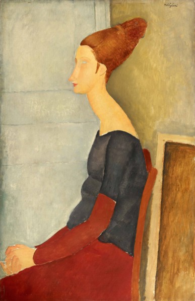 Jeanne Hébuterne au henné, 1918. Creator: Modigliani, Amedeo