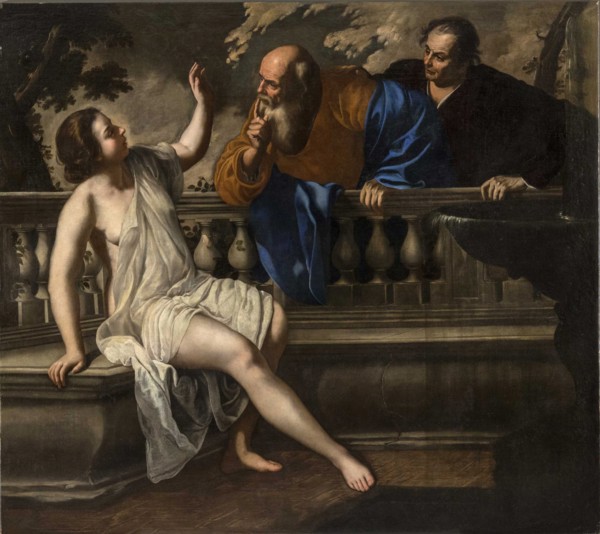 Susanna and the Elders, 1652. Creator: Gentileschi, Artemisia