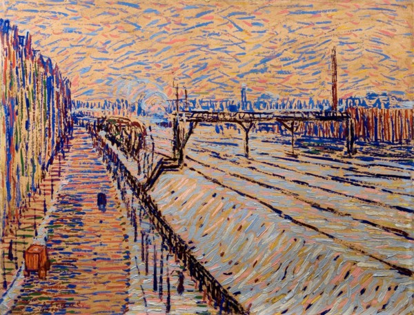 The Railway, 1910. Creator: Segal, Arthur