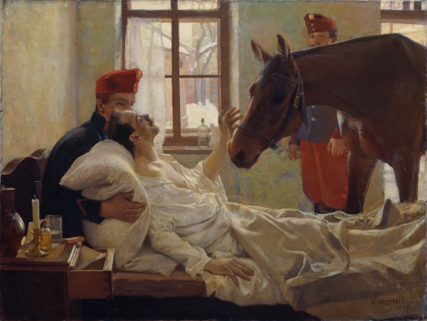 A dear visitor, 1894. Creator: Kurzweil, Max