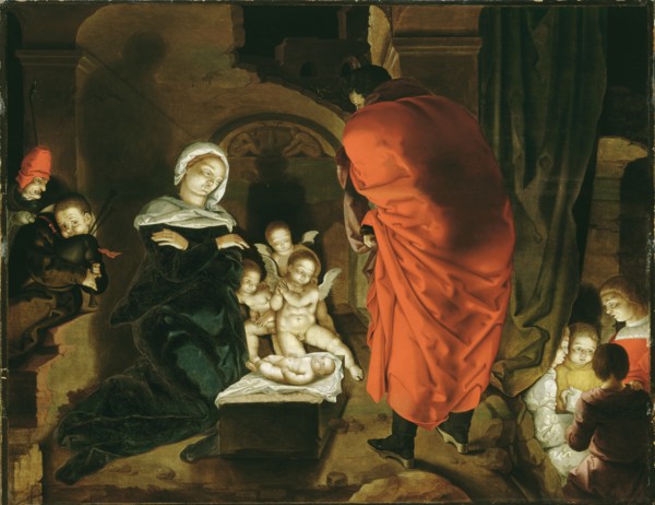 The Nativity of Christ, First Half of 16th cen.. Creator: Leyden, Aertgen Claesz., van
