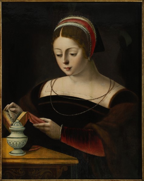 Mary Magdalene, c.1540. Creator: Master of the Female Half-Lengths