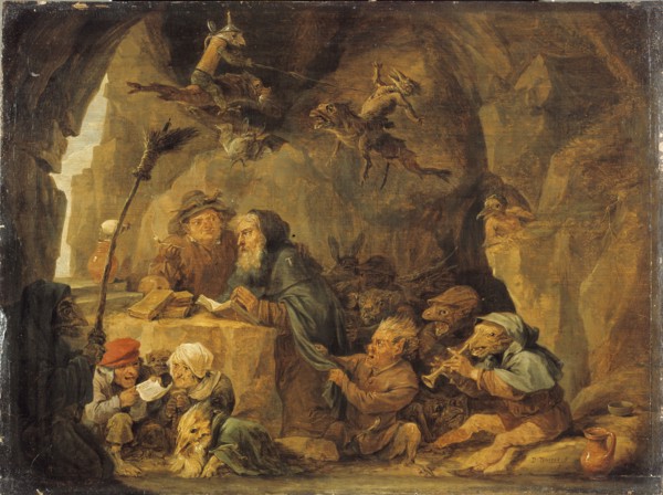 The Temptation of Saint Anthony, c. 1650. Creator: Teniers, David, the Younger