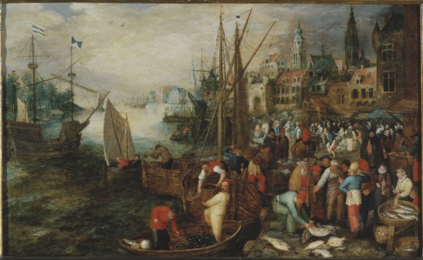 Port of Antwerp, 1600. Creator: Anonymous.