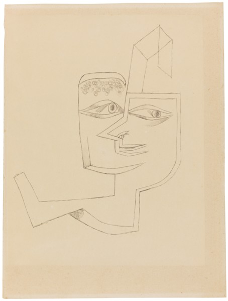 Portrait of a cool woman, 1919. Creator: Klee, Paul