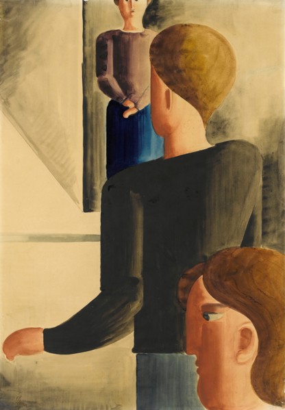 Three Figures in the Room