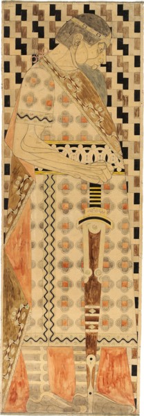 Frieze Design for the St. Louis 1904 World's Fair, 1904. Creator: Engelhart, Josef