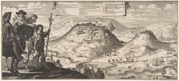 The Siege of the La Motte, in Lorraine, 1636-38. Creator: Abraham Bosse.