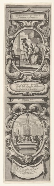 Allegories in Honor of the Birth of the Dauphin, ca. 1638. Creator: Abraham Bosse.