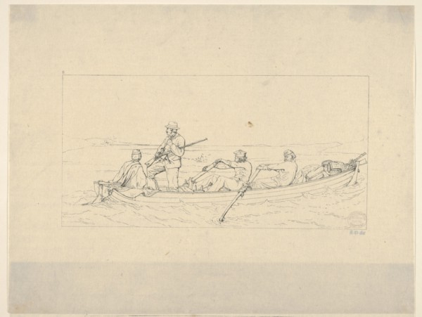 Marylanders Crossing the Potomac to Join the Southern Army