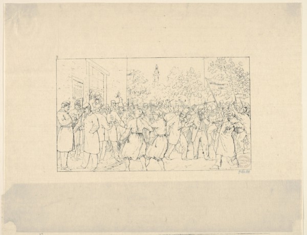 Election in Baltimore, November, 1862