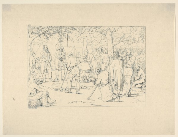 Prayer in Stonewall Jackson's Camp