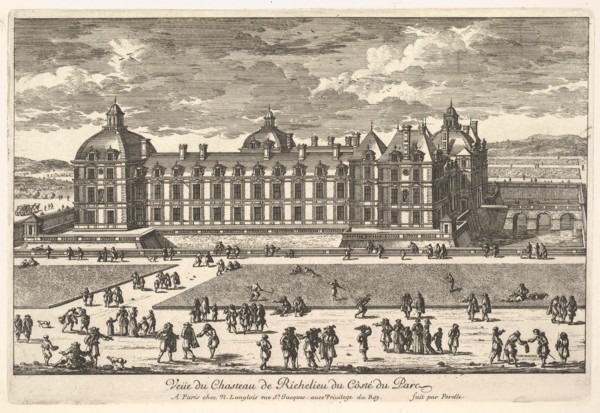 Veüe du Château de Richelieu du Côté du Parc, 17th century. Creator: Adam Perelle.