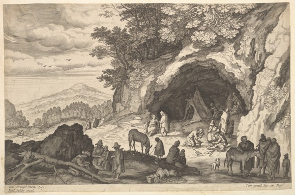 Landscape with Gypsy Camp, n.d. Creator: Aegidius Sadeler II.