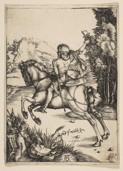 The Little Courier.n.d. Creator: Albrecht Durer.