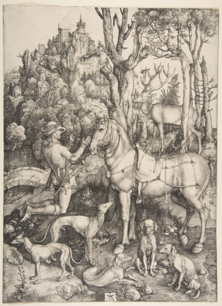 Saint Eustace, ca. 1501. Creator: Albrecht Durer.