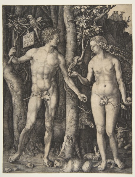 Adam and Eve, 1504. Creator: Albrecht Durer.