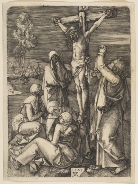 Christ on the Cross, 1508. Creator: Albrecht Durer.
