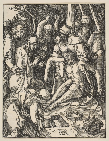 The Lamentation, from The Small Passion, ca. 1509. Creator: Albrecht Durer.