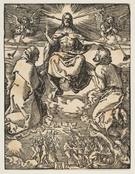 The Last Judgment, from The Small Passion, ca. 1510. Creator: Albrecht Durer.