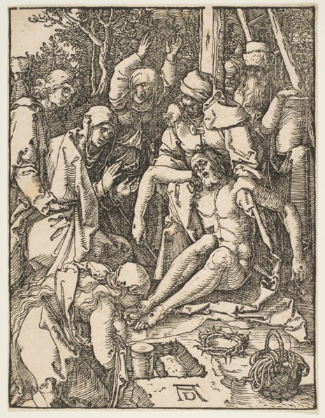 The Lamentation, from The Small Passion, ca. 1509. Creator: Albrecht Durer.