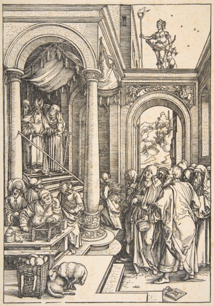 The Presentation of the Virgin in the Temple, from The Life of the Virgin, ca. 1503. Creator: Albrecht Durer.